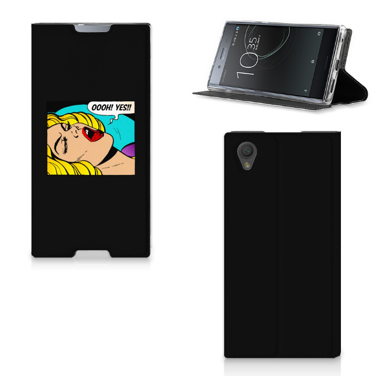 Sony Xperia L1 Hippe Standcase Popart Oh Yes
