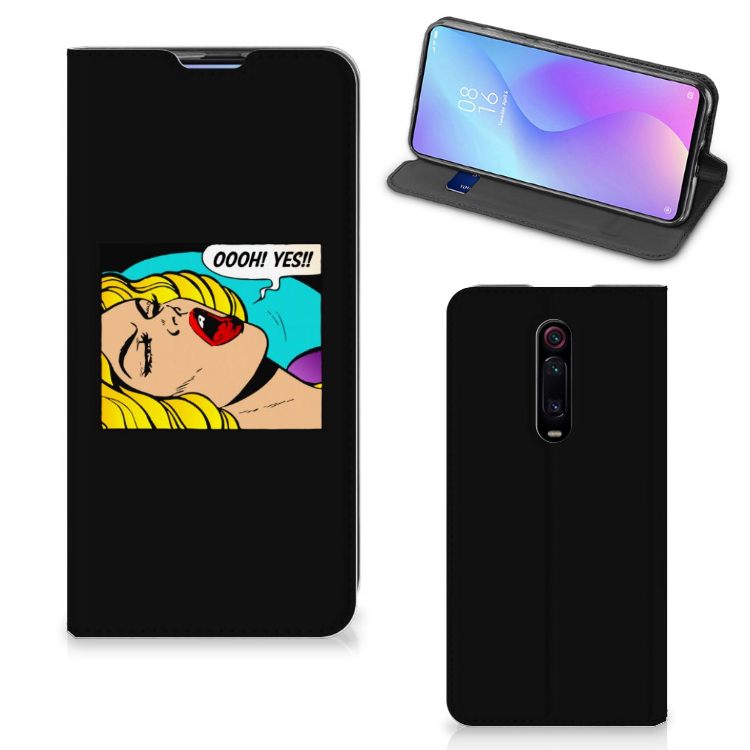 Xiaomi Mi 9T Pro Hippe Standcase Popart Oh Yes