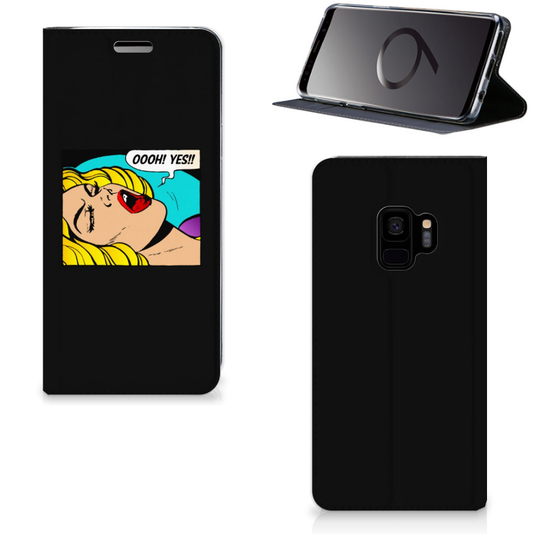 Samsung Galaxy S9 Hippe Standcase Popart Oh Yes