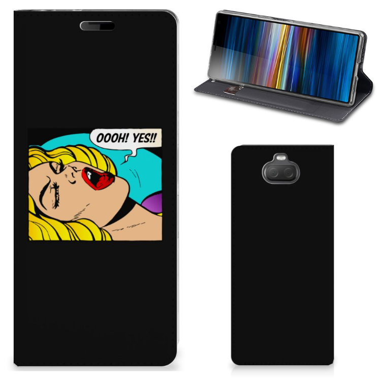 Sony Xperia 10 Hippe Standcase Popart Oh Yes