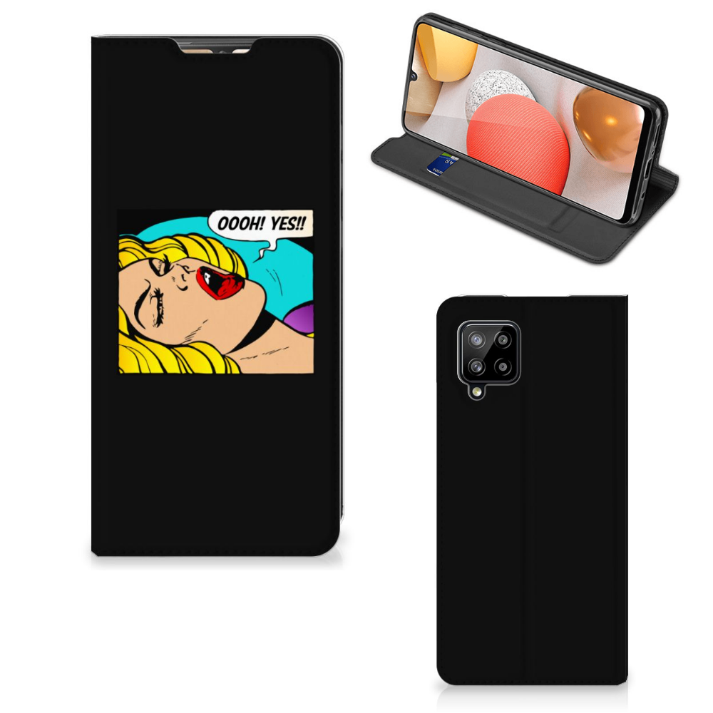 Samsung Galaxy A42 Hippe Standcase Popart Oh Yes