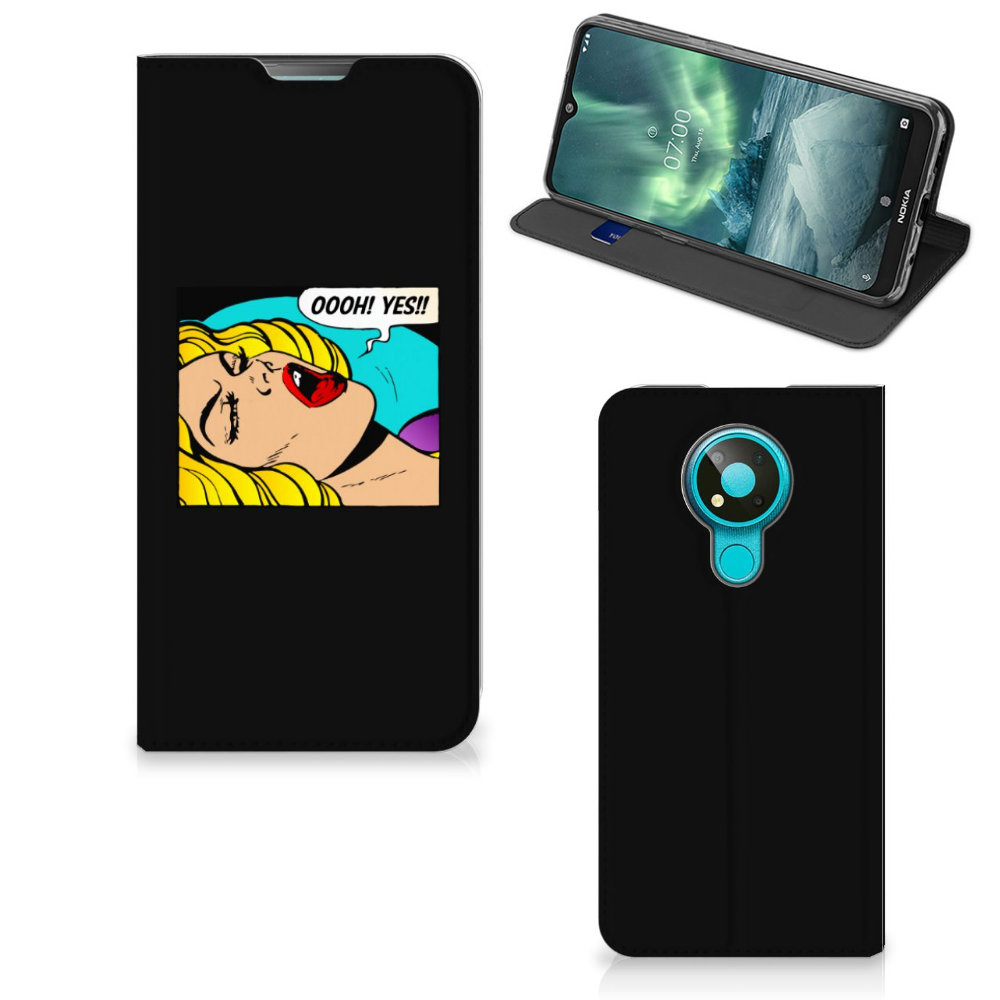 Nokia 3.4 Hippe Standcase Popart Oh Yes