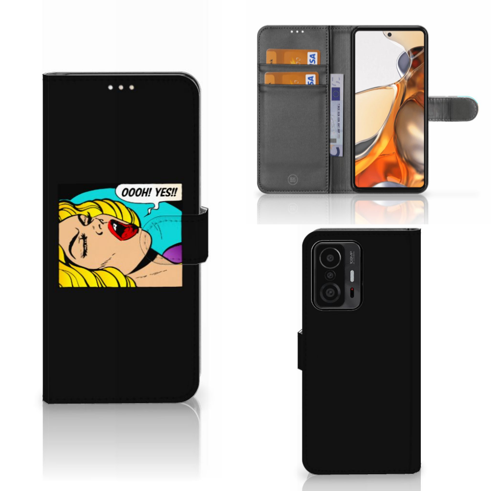 Xiaomi 11T | 11T Pro Wallet Case met Pasjes Popart Oh Yes