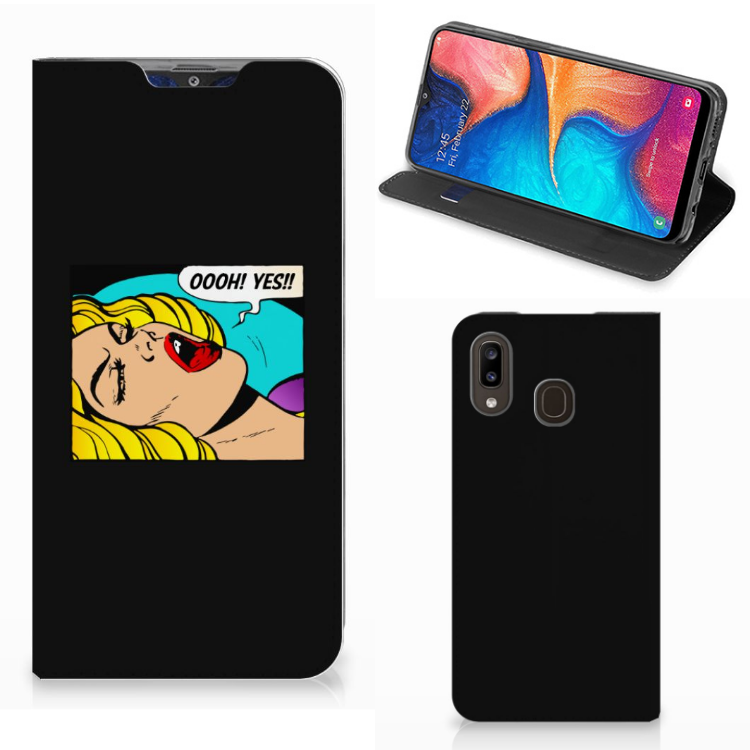 Samsung Galaxy A30 Hippe Standcase Popart Oh Yes