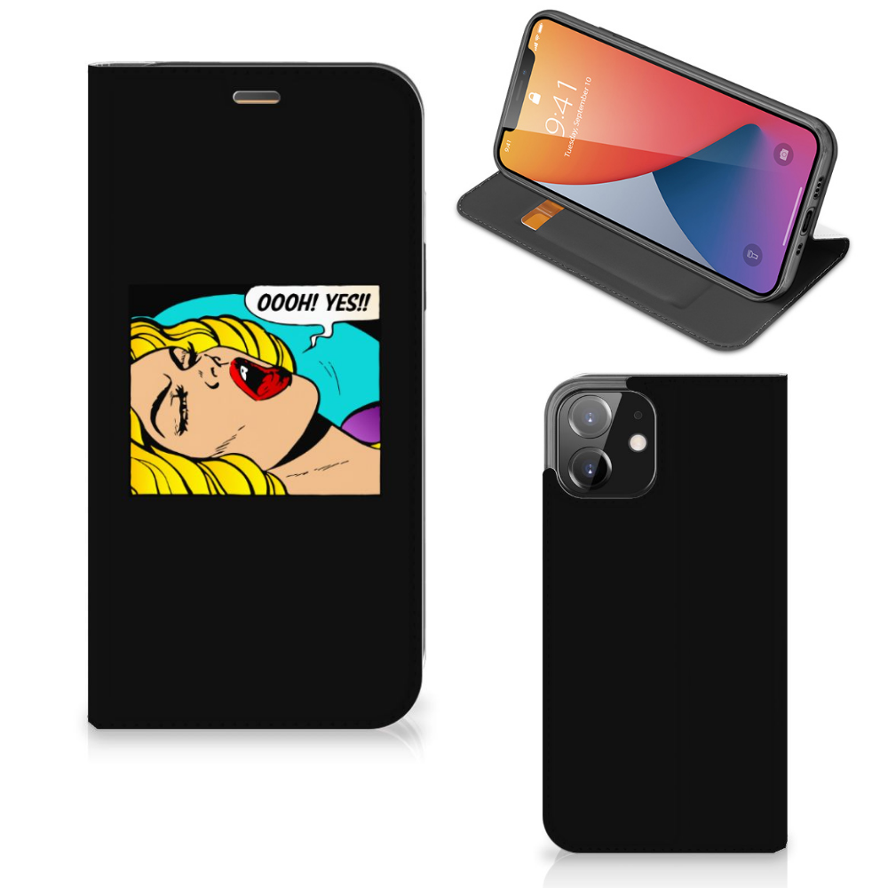 iPhone 12 | iPhone 12 Pro Hippe Standcase Popart Oh Yes