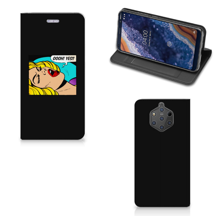 Nokia 9 PureView Hippe Standcase Popart Oh Yes