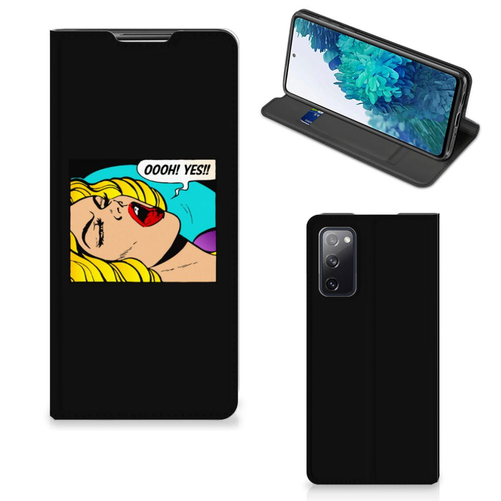 Samsung Galaxy S20 FE Hippe Standcase Popart Oh Yes