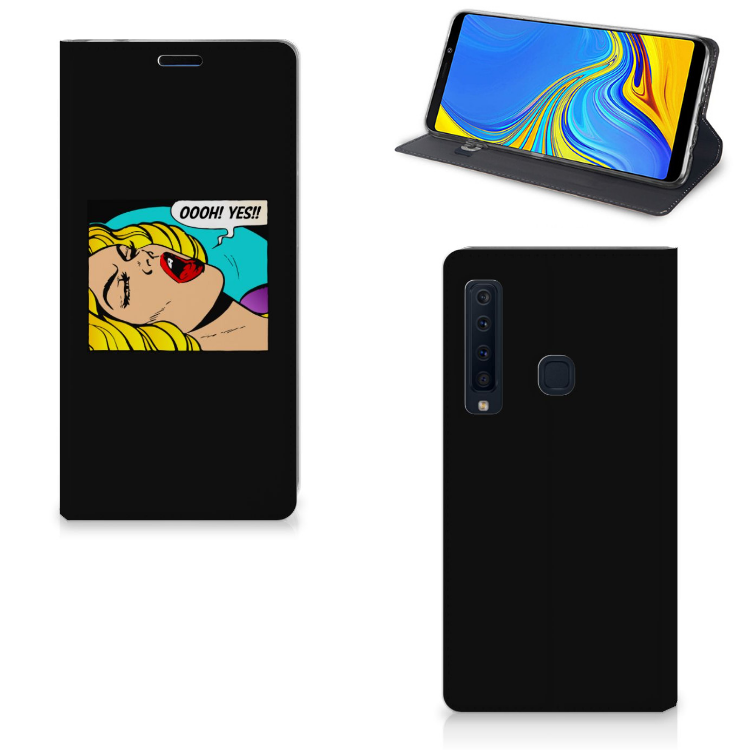 Samsung Galaxy A9 (2018) Hippe Standcase Popart Oh Yes