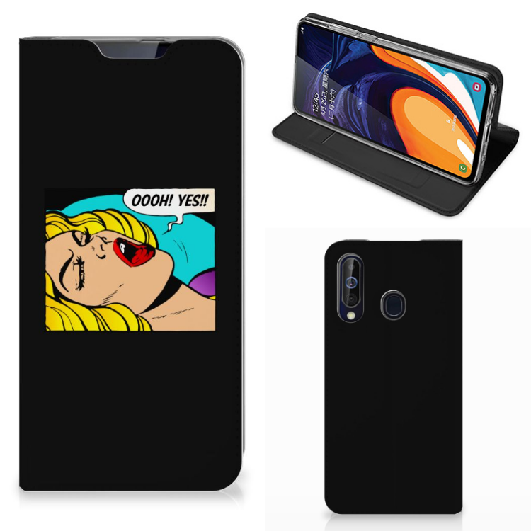 Samsung Galaxy A60 Hippe Standcase Popart Oh Yes