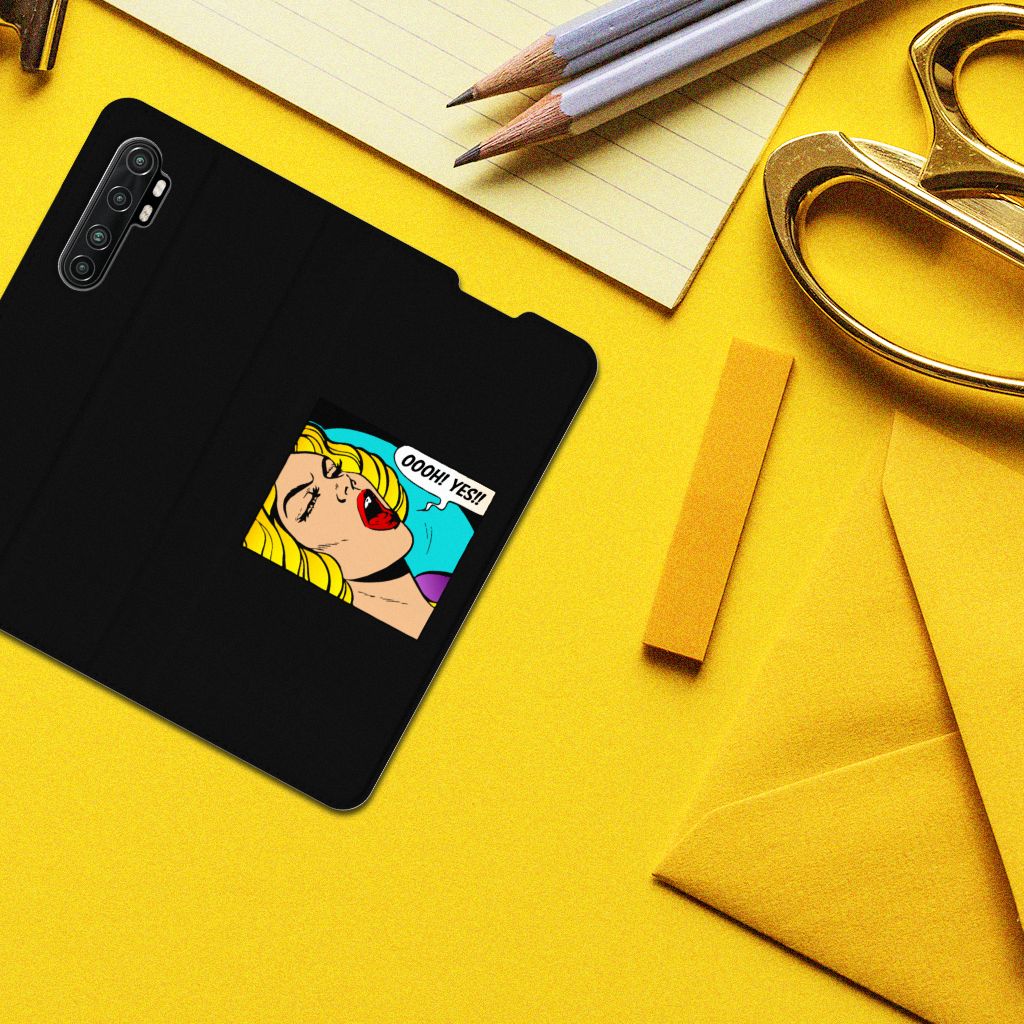 Xiaomi Mi Note 10 Lite Hippe Standcase Popart Oh Yes