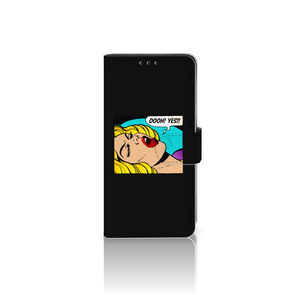 Xiaomi Redmi 7A Wallet Case met Pasjes Popart Oh Yes