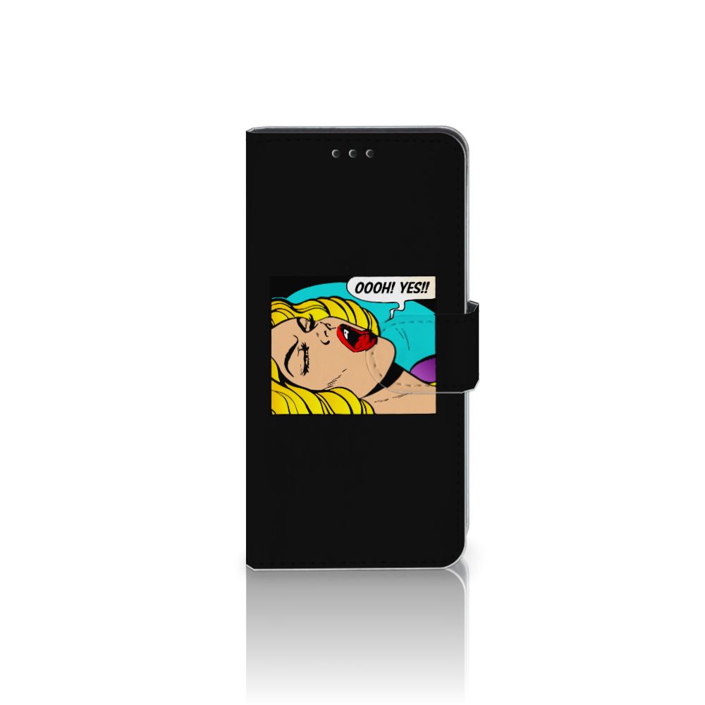 Xiaomi Mi 9 SE Wallet Case met Pasjes Popart Oh Yes