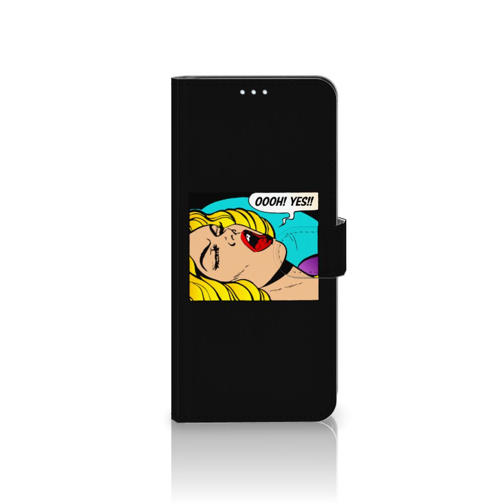 Xiaomi Mi 10T Lite Wallet Case met Pasjes Popart Oh Yes