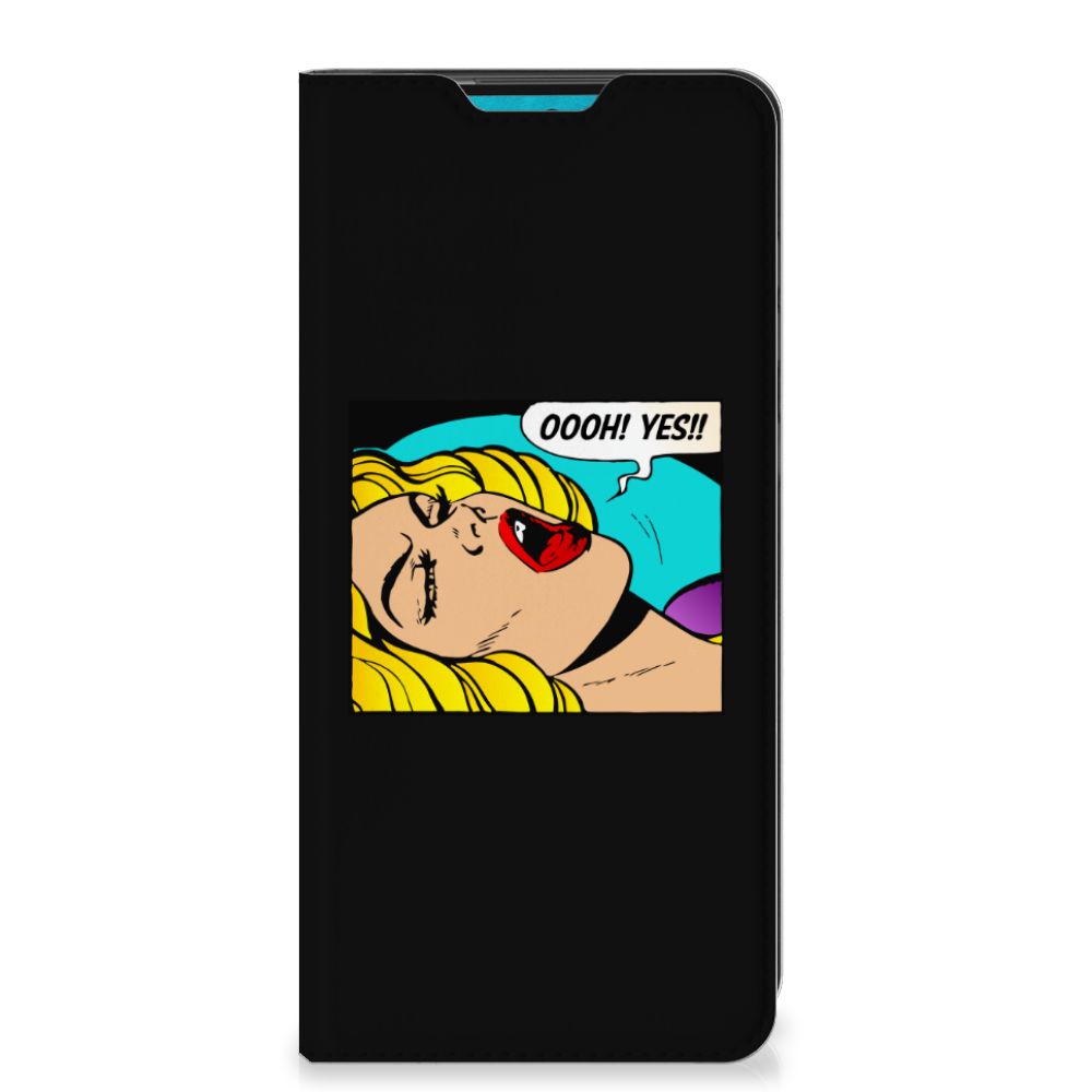 Samsung Galaxy A73 Hippe Standcase Popart Oh Yes