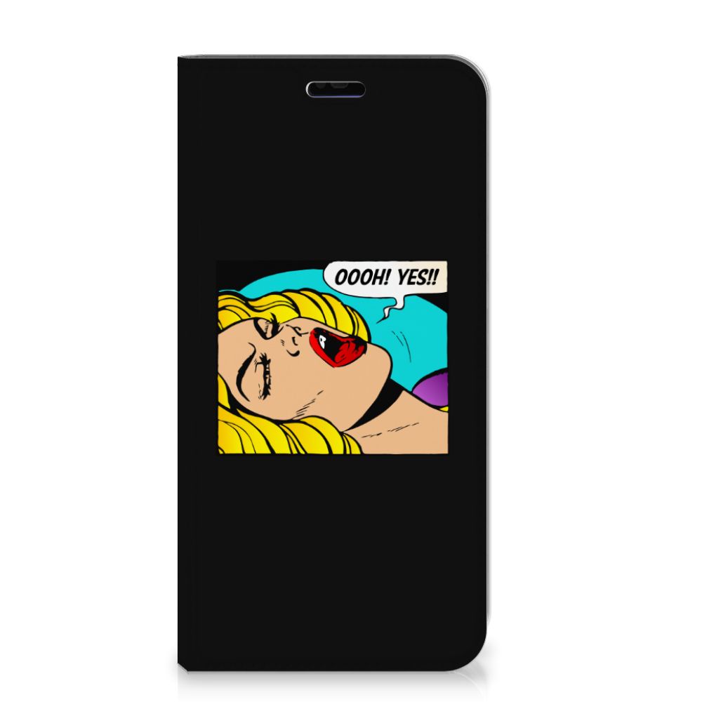 Huawei P Smart Plus Hippe Standcase Popart Oh Yes