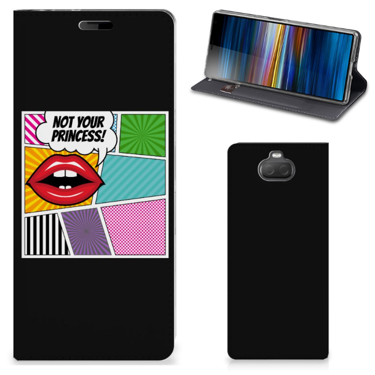 Sony Xperia 10 Hippe Standcase Popart Princess