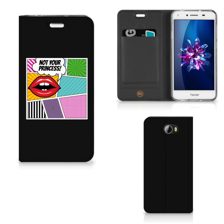 Huawei Y5 2 | Y6 Compact Hippe Standcase Popart Princess