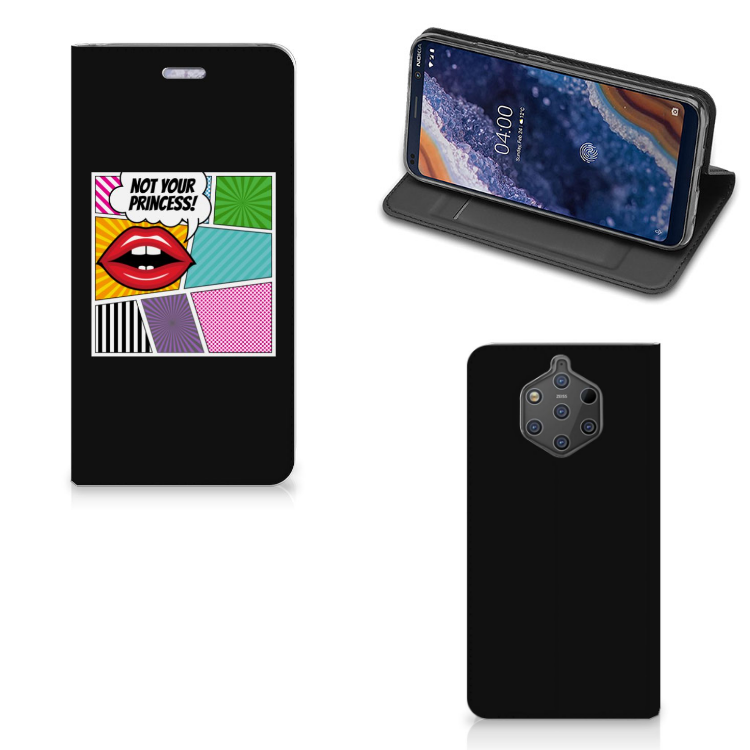Nokia 9 PureView Hippe Standcase Popart Princess