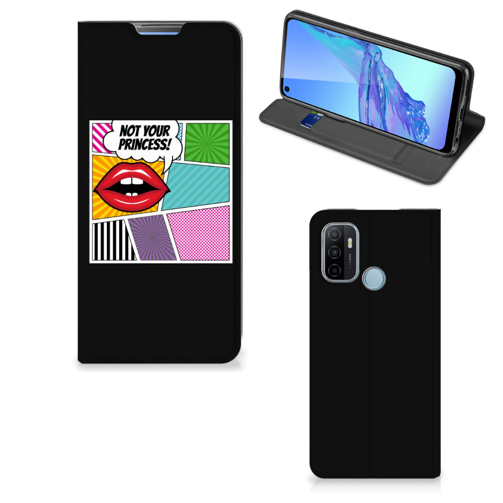 OPPO A53 | A53s Hippe Standcase Popart Princess