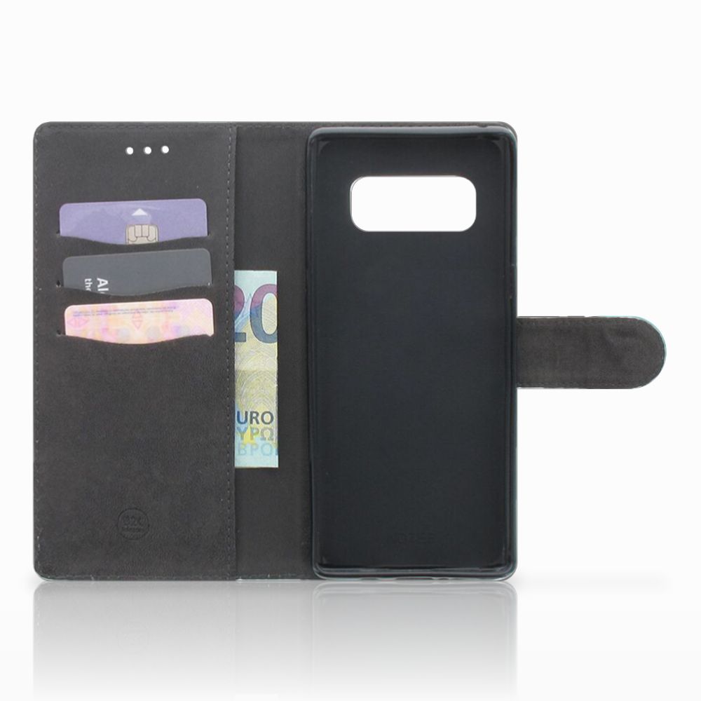 Samsung Galaxy Note 8 Wallet Case met Pasjes Popart Princess