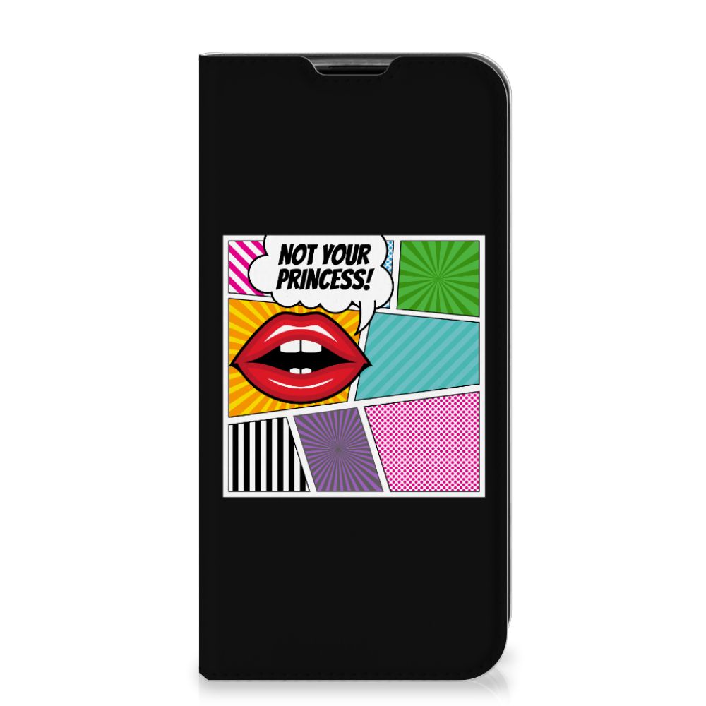 Huawei P40 Lite Hippe Standcase Popart Princess