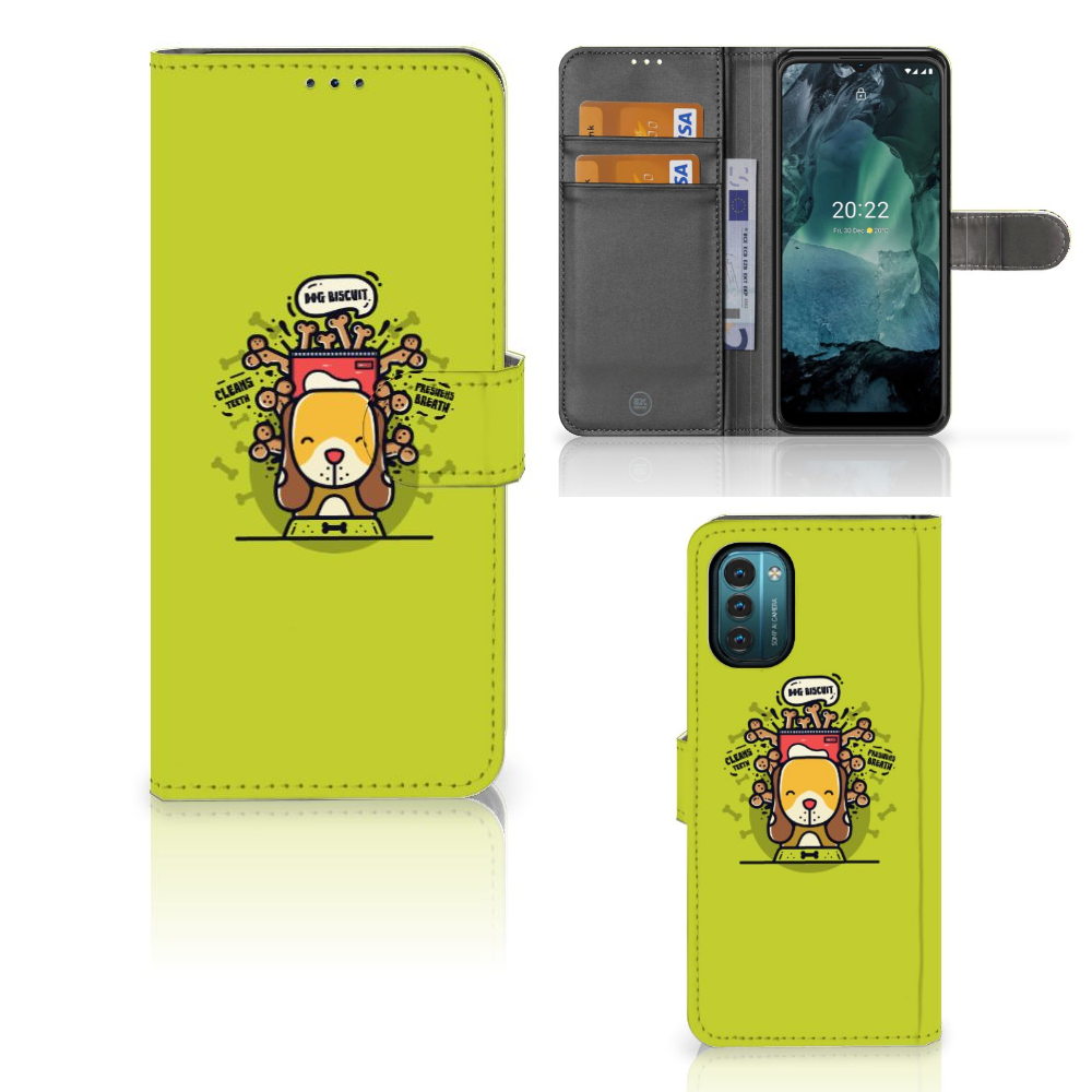 Nokia G11 | G21 Leuk Hoesje Doggy Biscuit