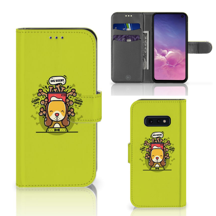 Samsung Galaxy S10e Leuk Hoesje Doggy Biscuit