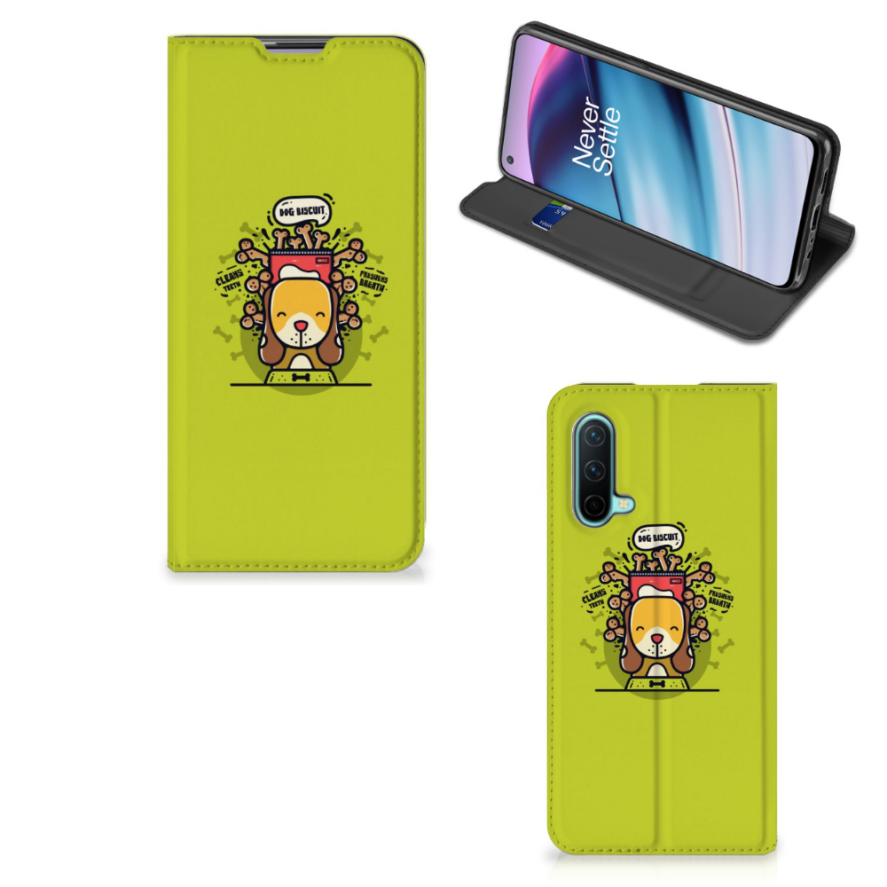 OnePlus Nord CE 5G Magnet Case Doggy Biscuit