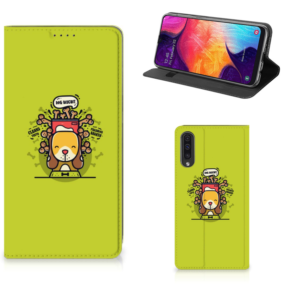 Samsung Galaxy A50 Magnet Case Doggy Biscuit