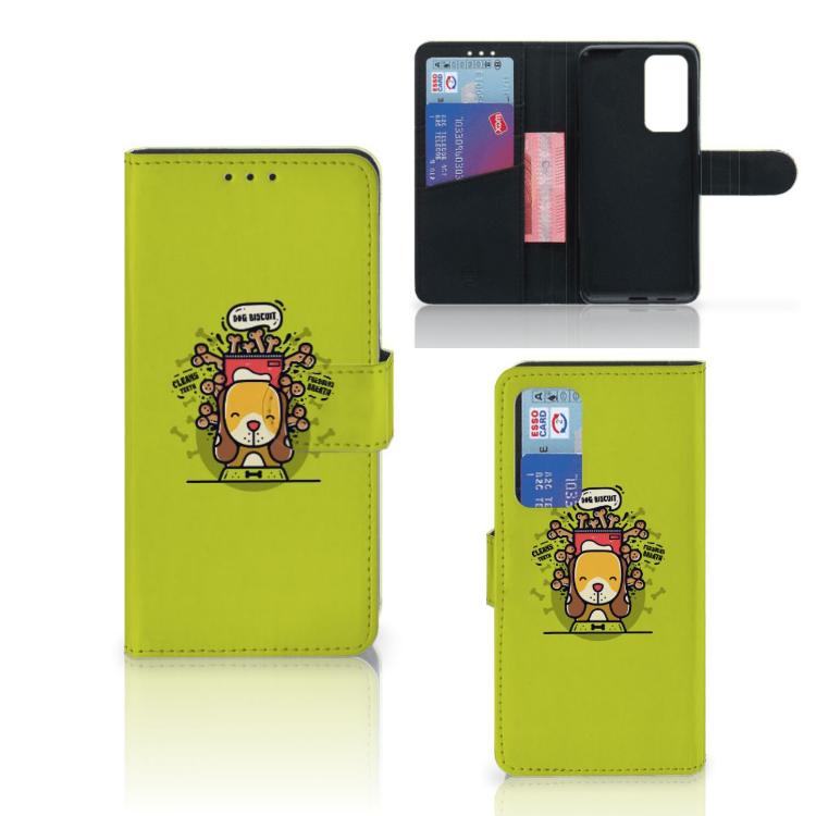Huawei P40 Leuk Hoesje Doggy Biscuit