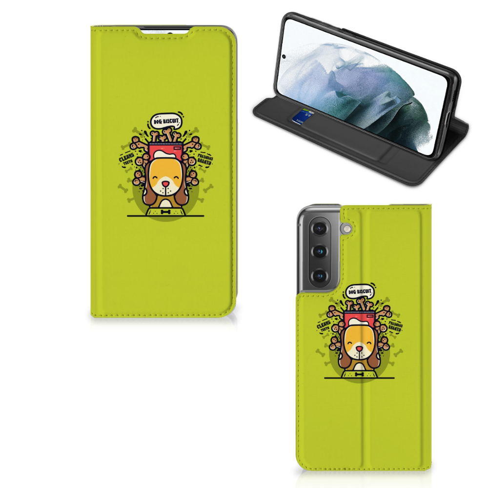 Samsung Galaxy S21 FE Magnet Case Doggy Biscuit