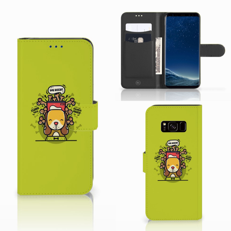 Samsung Galaxy S8 Leuk Hoesje Doggy Biscuit