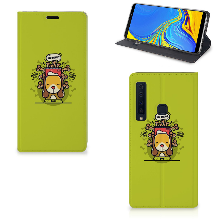 Samsung Galaxy A9 (2018) Magnet Case Doggy Biscuit