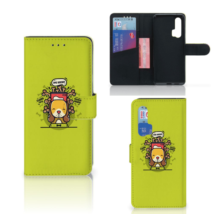 Honor 20 Pro Leuk Hoesje Doggy Biscuit