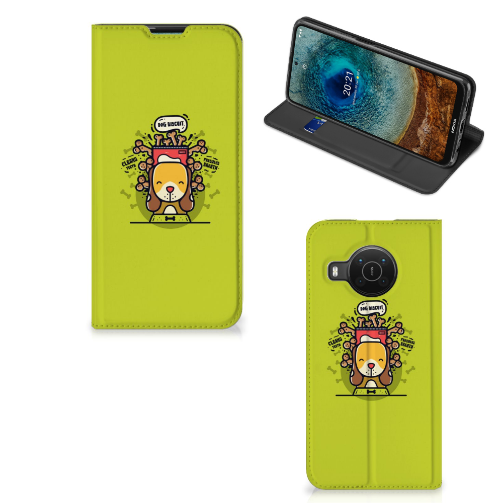 Nokia X20 | X10 Magnet Case Doggy Biscuit