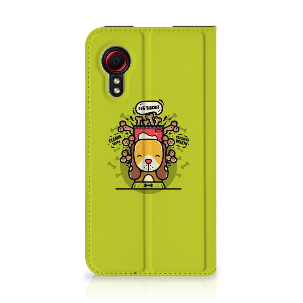 Samsung Galaxy Xcover 5 Magnet Case Doggy Biscuit