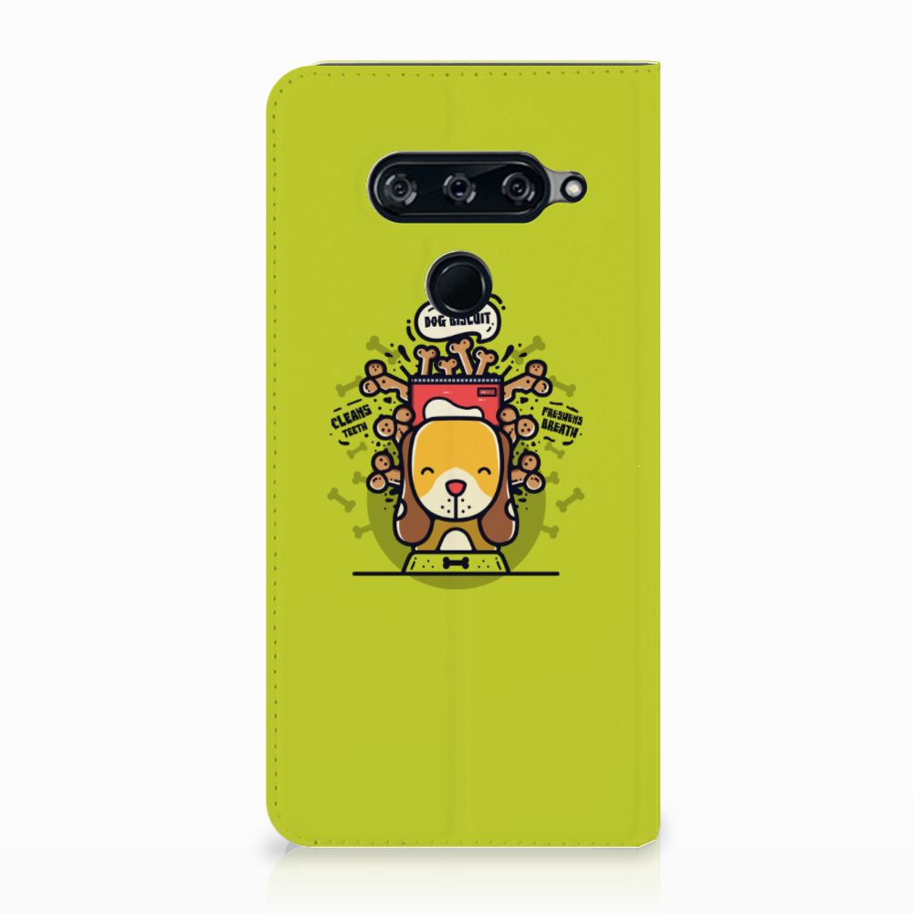 LG V40 Thinq Magnet Case Doggy Biscuit