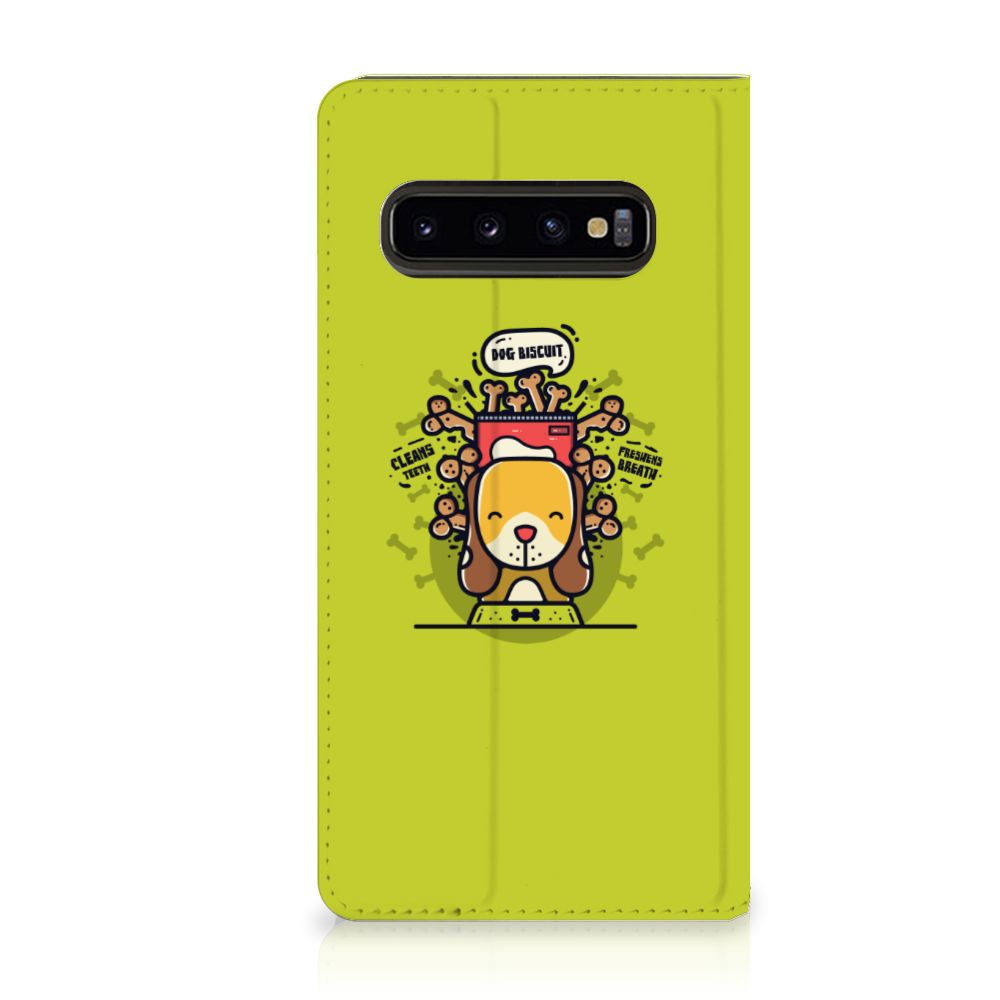 Samsung Galaxy S10 Magnet Case Doggy Biscuit