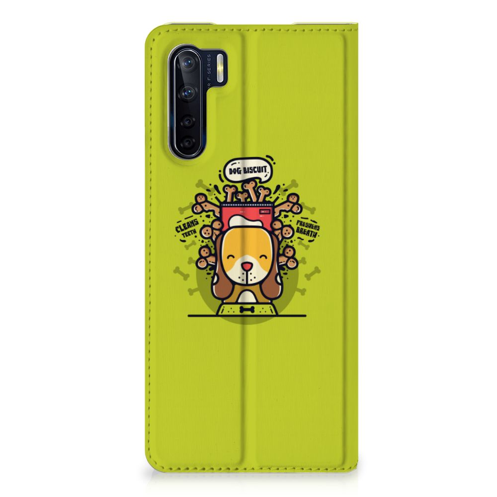 OPPO Reno3 | A91 Magnet Case Doggy Biscuit