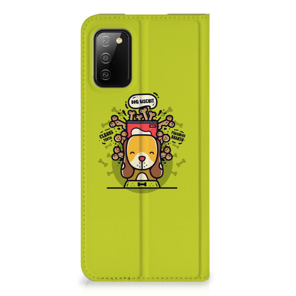 Samsung Galaxy M02s | A02s Magnet Case Doggy Biscuit