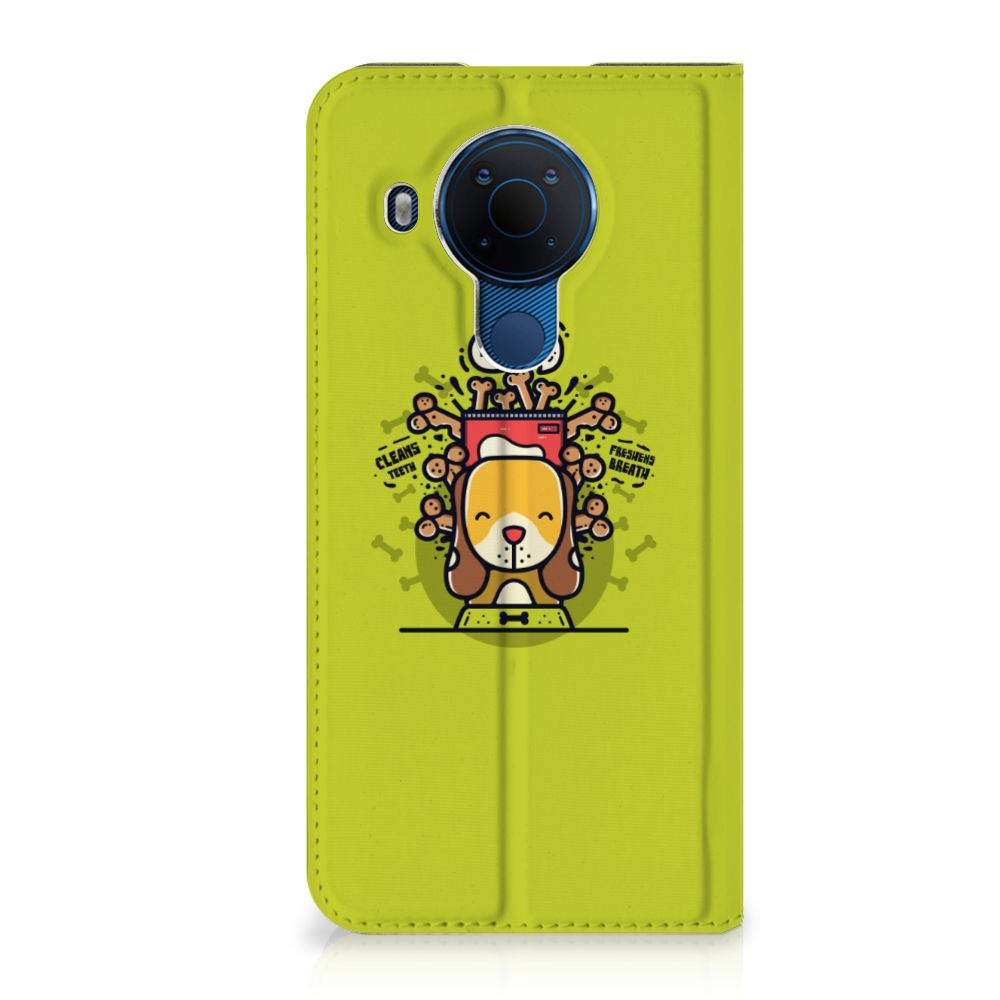 Nokia 5.4 Magnet Case Doggy Biscuit