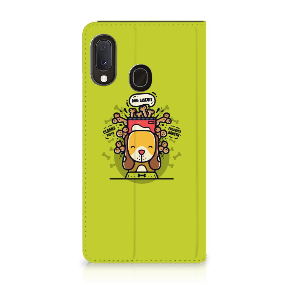 Samsung Galaxy A20e Magnet Case Doggy Biscuit