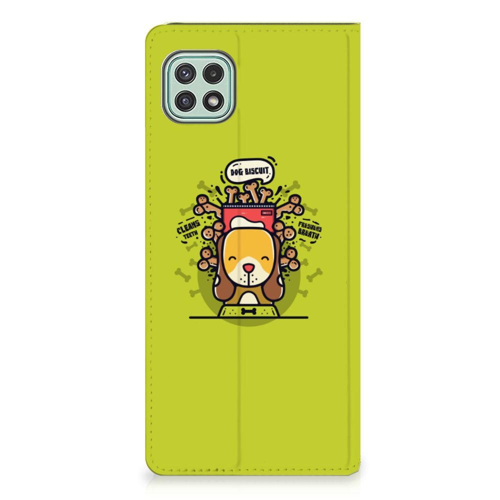 Samsung Galaxy A22 5G Magnet Case Doggy Biscuit