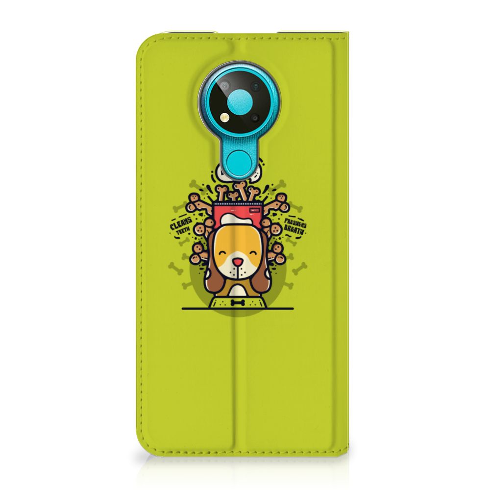 Nokia 3.4 Magnet Case Doggy Biscuit