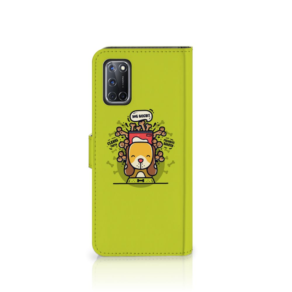 OPPO A72 | OPPO A52 Leuk Hoesje Doggy Biscuit