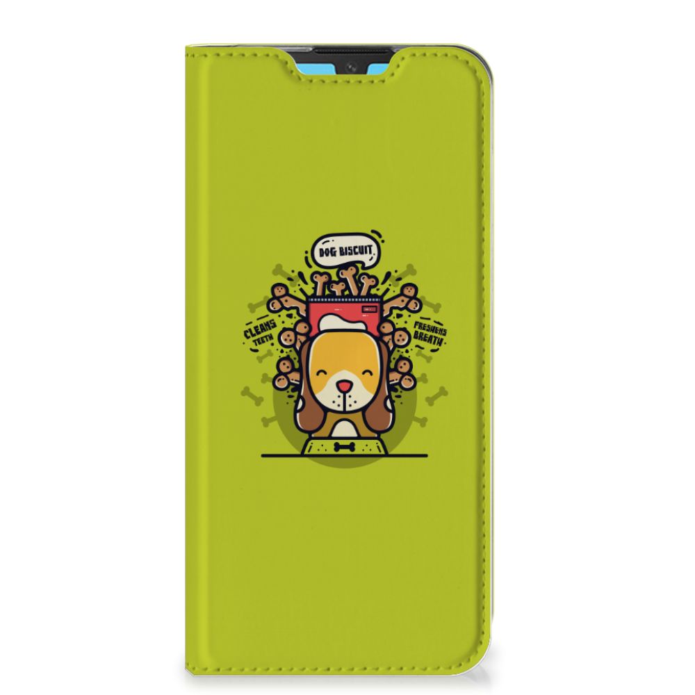 Huawei Y5 (2019) Magnet Case Doggy Biscuit