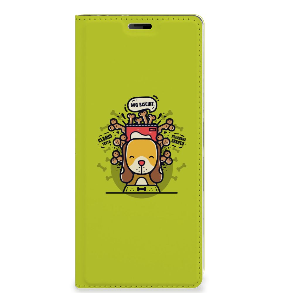 Sony Xperia 10 Plus Magnet Case Doggy Biscuit