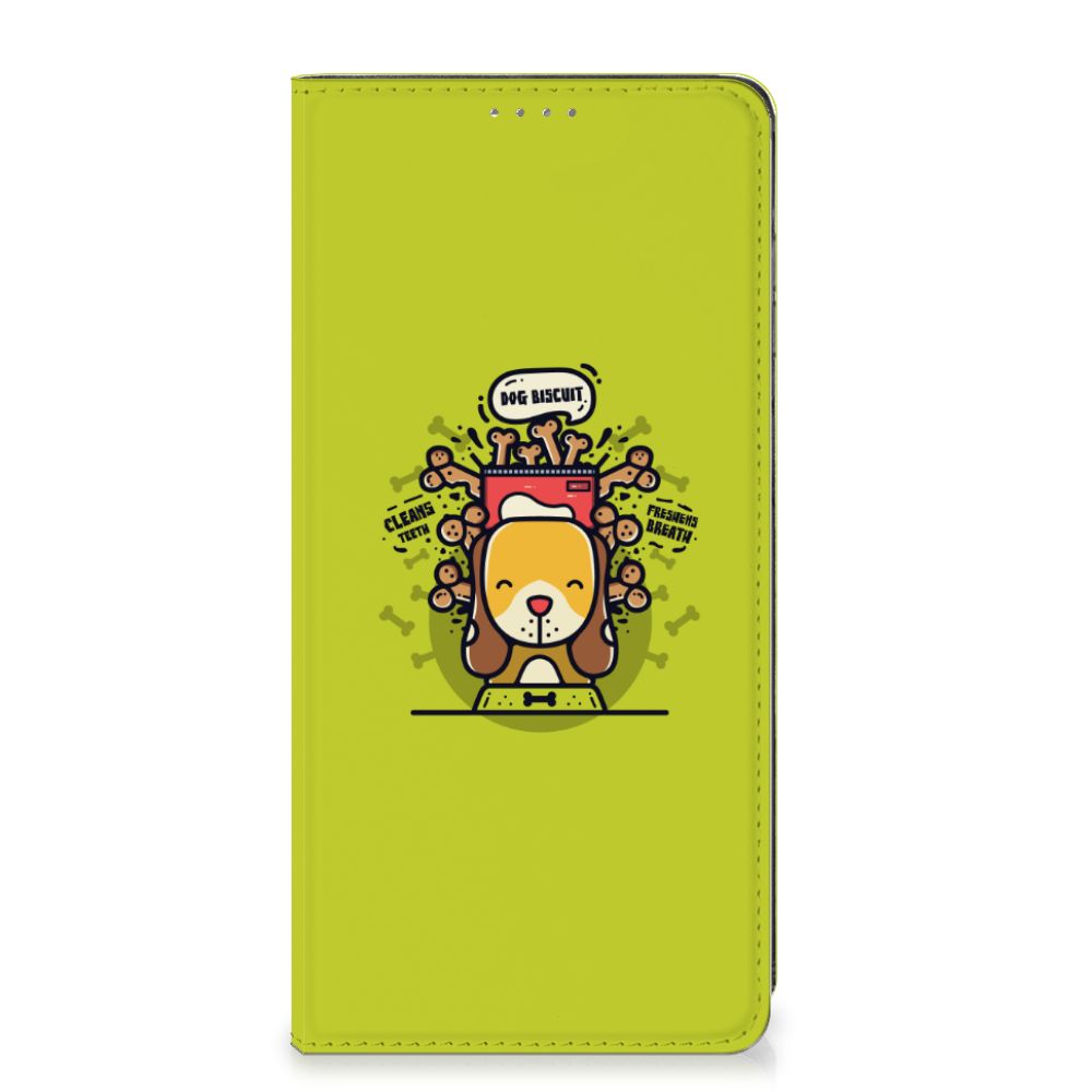 Samsung Galaxy A12 Magnet Case Doggy Biscuit