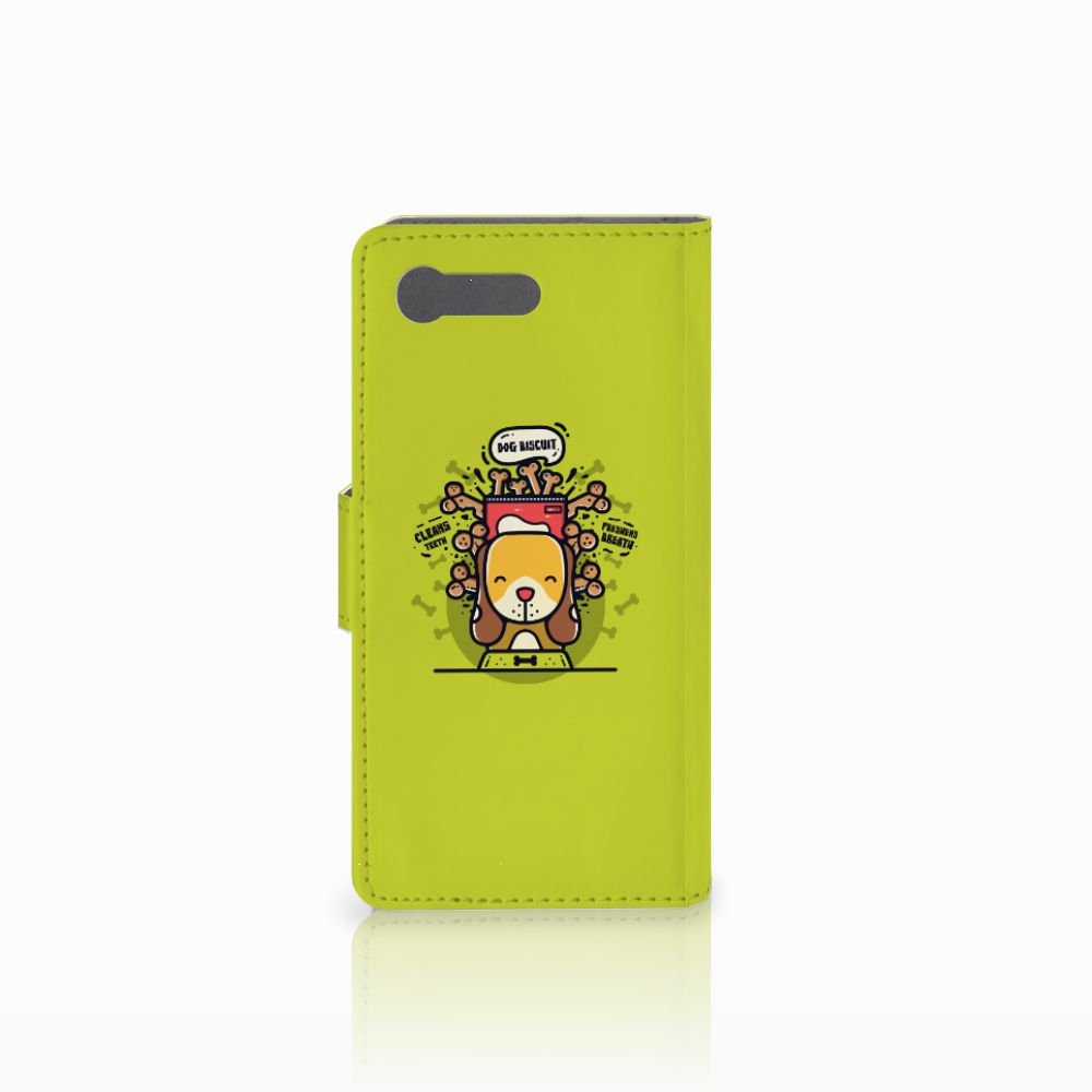 Sony Xperia X Compact Leuk Hoesje Doggy Biscuit