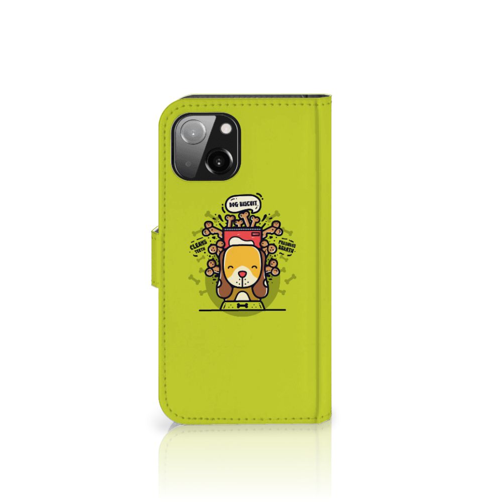Apple iPhone 13 Leuk Hoesje Doggy Biscuit